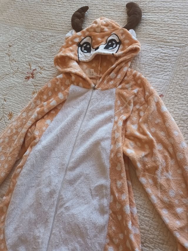 Disfraz  ciervo muy abrigoso