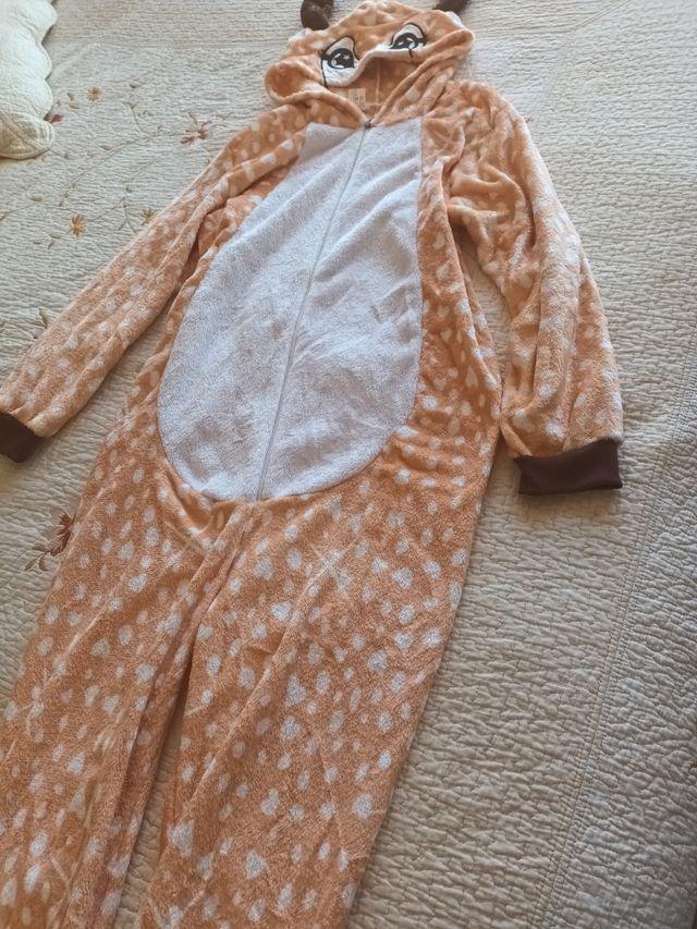 Disfraz  ciervo muy abrigoso