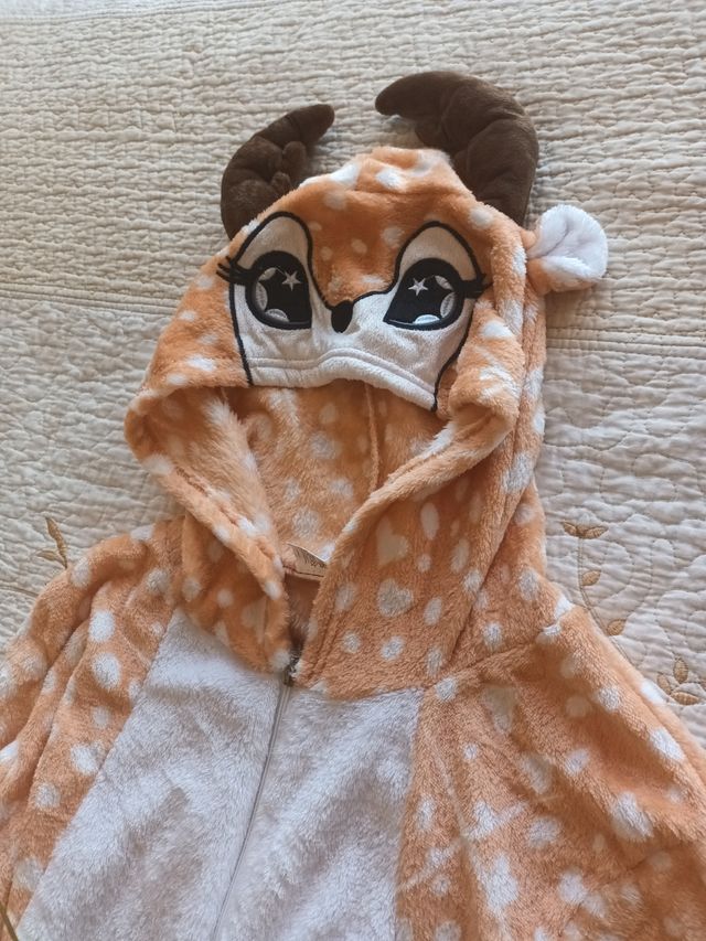 Disfraz  ciervo muy abrigoso