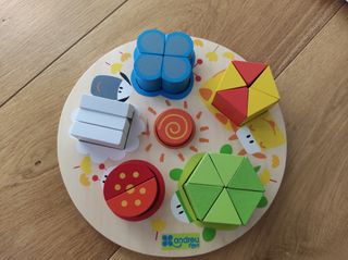 Puzzle madera Chunky numeric Andreu toys