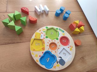 Puzzle madera Chunky numeric Andreu toys