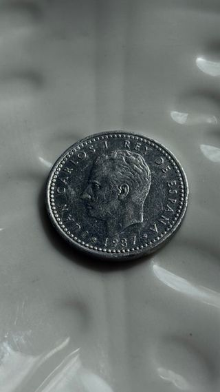 1 peseta Rey Juan Carlos I 1987
