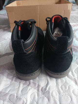 BOTINES Chico GEOX  PIEL NEGRO 