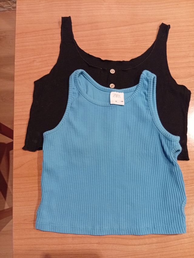 Lote de 2 tops zara