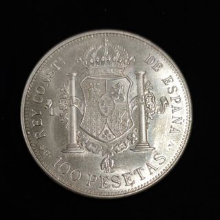 100 pesetas de 1987 - Reproducción