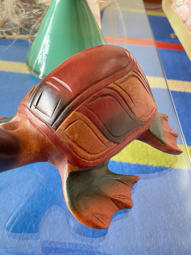 Decorazione in legno intagliato Artigianato 