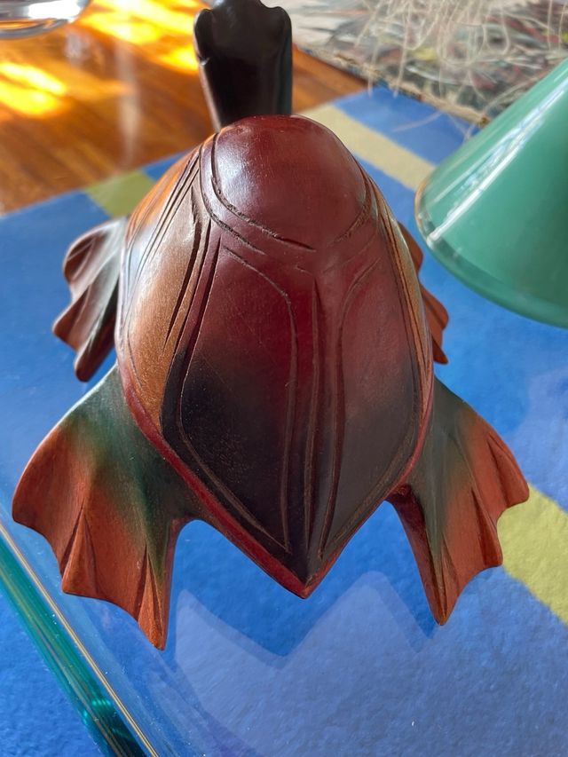 Decorazione in legno intagliato Artigianato 