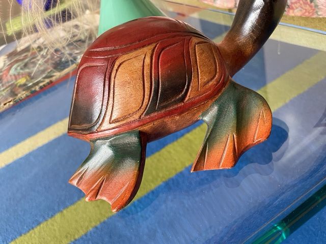 Decorazione in legno intagliato Artigianato 