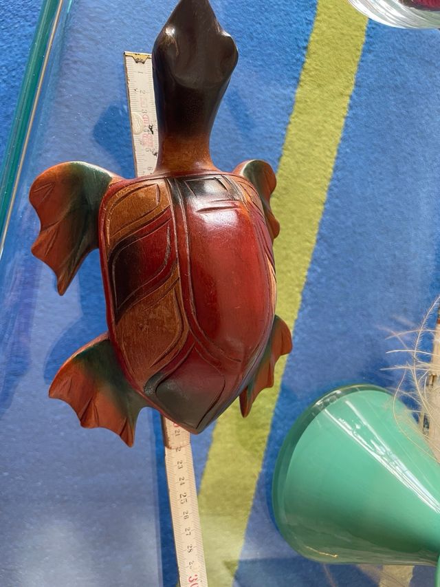 Decorazione in legno intagliato Artigianato 