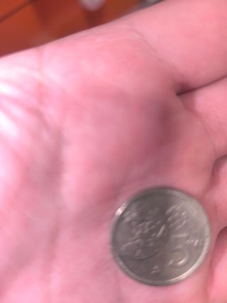 Moneda 5 pesetas 1982, estrella 82. Moneda conmemo