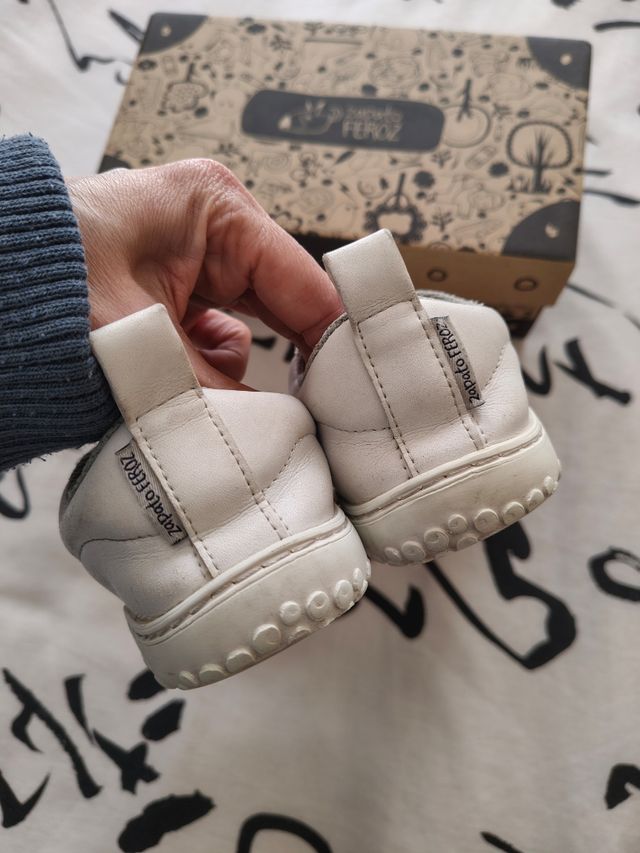 Zapato Feroz 26 Moraira Rocker blanco