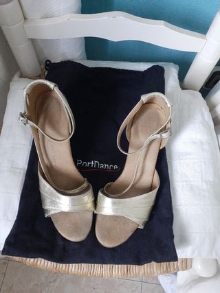 Zapatos baile piel 