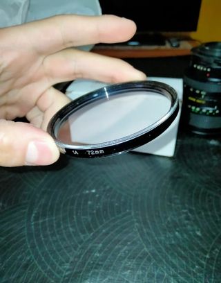 Filtro de cámara sin usar