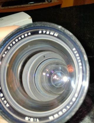 Filtro de cámara sin usar