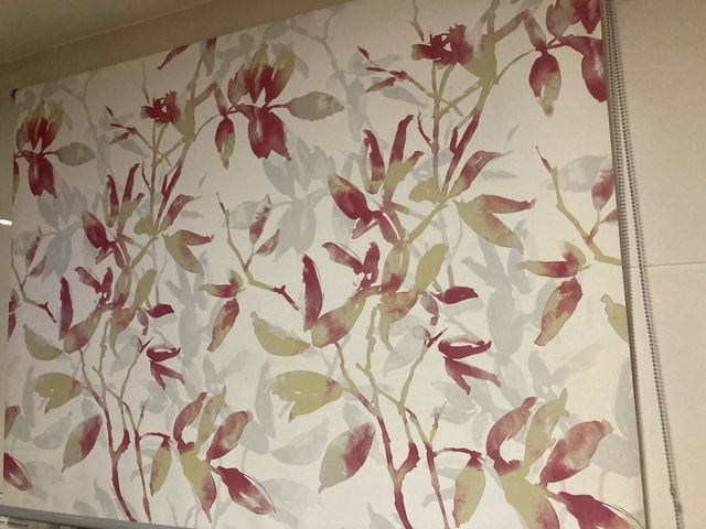 Estor enrollable acuarela