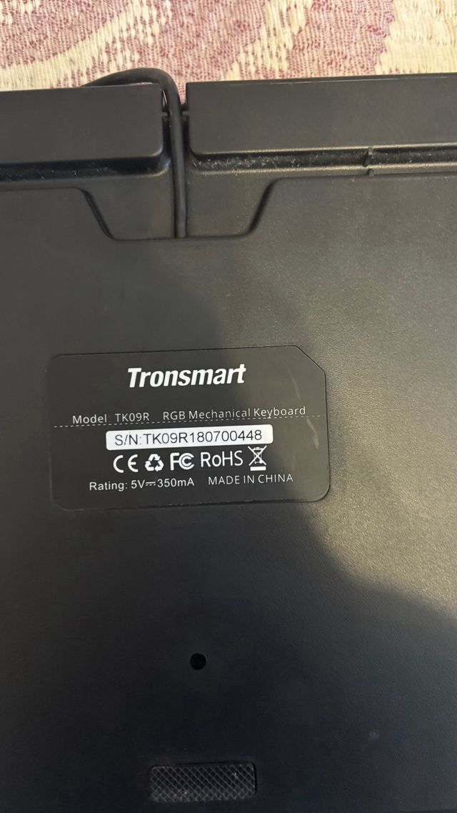Teclado Mecánico Tronsmart TK09RGB