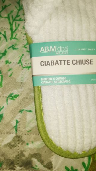 Ciabatte bagno nuove