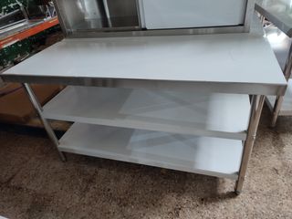 MESA NUEVA ACERO INOX 1,5M
