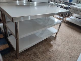 MESA NUEVA ACERO INOX 1,5M