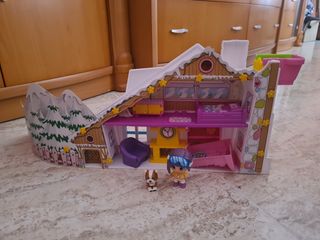 Pista esquiar Pinypon y casita