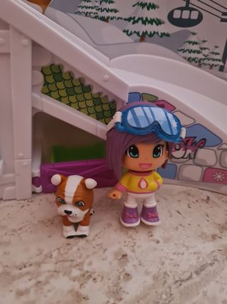 Pista esquiar Pinypon y casita