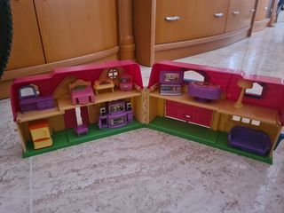 Pista esquiar Pinypon y casita
