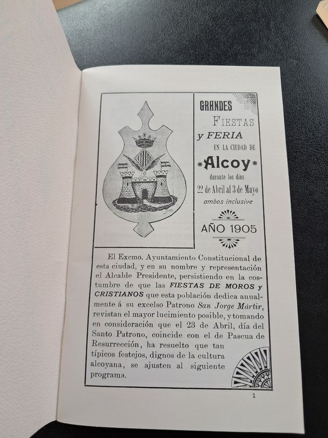 PROGRAMAS FIESTAS ALCOY