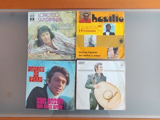 Lote de Vinilos Sencillos.