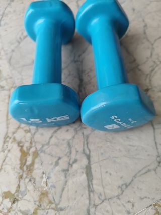 Pesas de 1,5 kilos