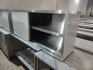 ESTANTERÍA DE PARED NUEVA ACERO INOX 1,6M