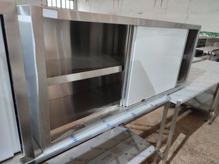 ESTANTERÍA DE PARED NUEVA ACERO INOX 1,6M
