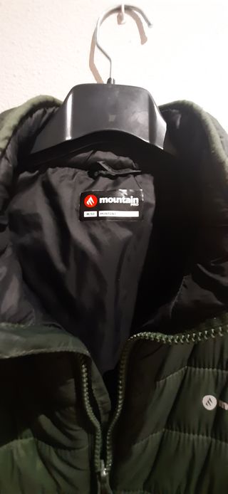 Chaleco verde como nuevo talla M