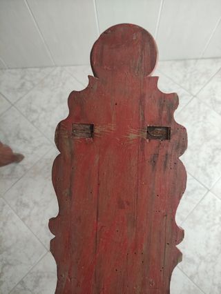 Soporte o patas de madera para baúl