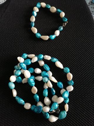 Collar y pulsera 