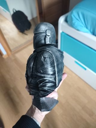 Figura Mandalorian, impresa en 3D.