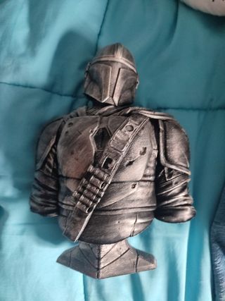 Figura Mandalorian, impresa en 3D.