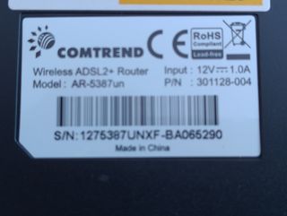 Router Wi-Fi Jazztel.