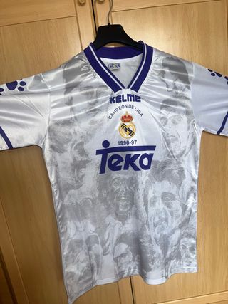 Camiseta Real Madrid Campeon de liga 96/97 Raul 