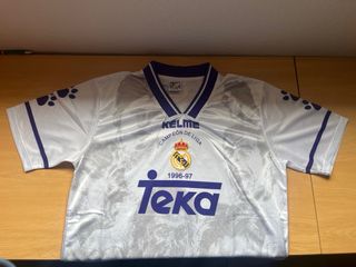 Camiseta Real Madrid Campeon de liga 96/97 Raul 
