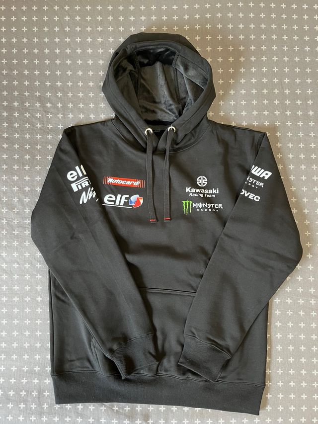 Sudadera estilo Kawasaki