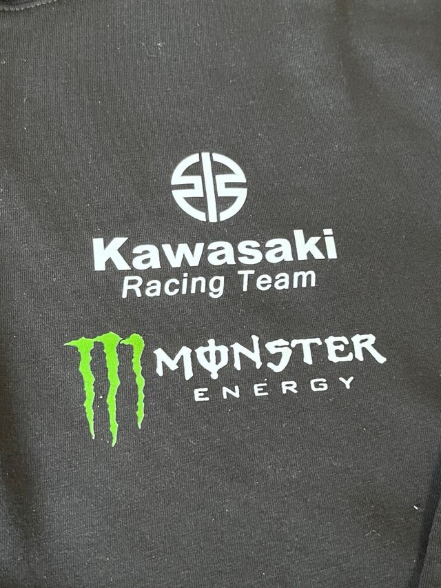 Sudadera estilo Kawasaki