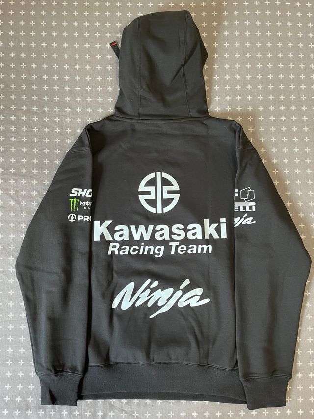 Sudadera estilo Kawasaki