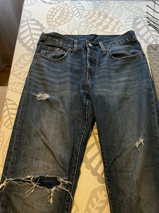 Pantalon vaquero levis recto vintage 