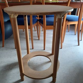 Mesa redonda 60 diámetro x 75 cm altura