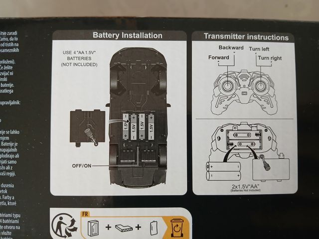 Coche con mando a distancia