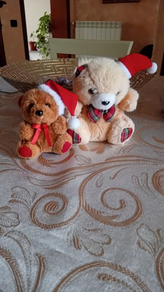 Peluche orsetti Natale