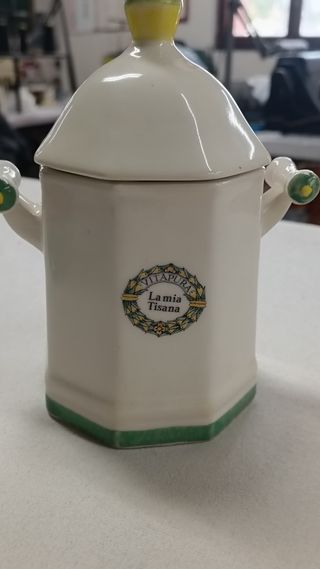 Barattolo per tisana in ceramica 