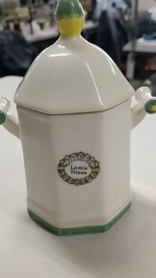 Barattolo per tisana in ceramica 