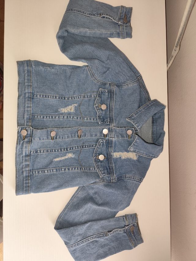 Giacca a jeans per bambina 9 anni