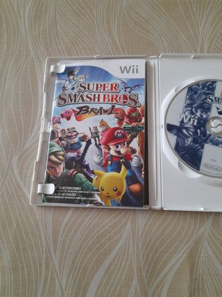 SUPER SMASH BROS BRAWL WII VIDEOJUEGO